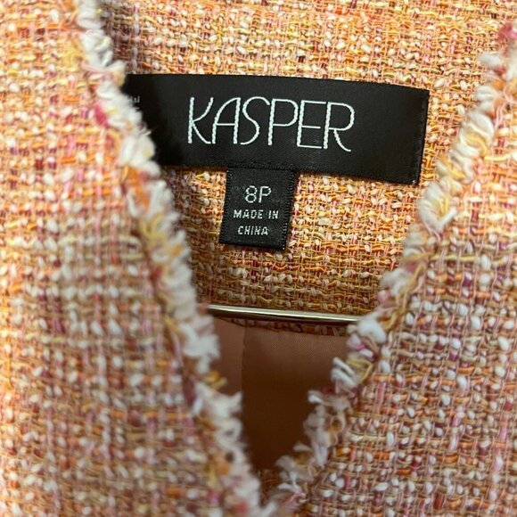 Kasper Women's Tweed Skirt Suit LIKE NEW - Picture 4 of 6